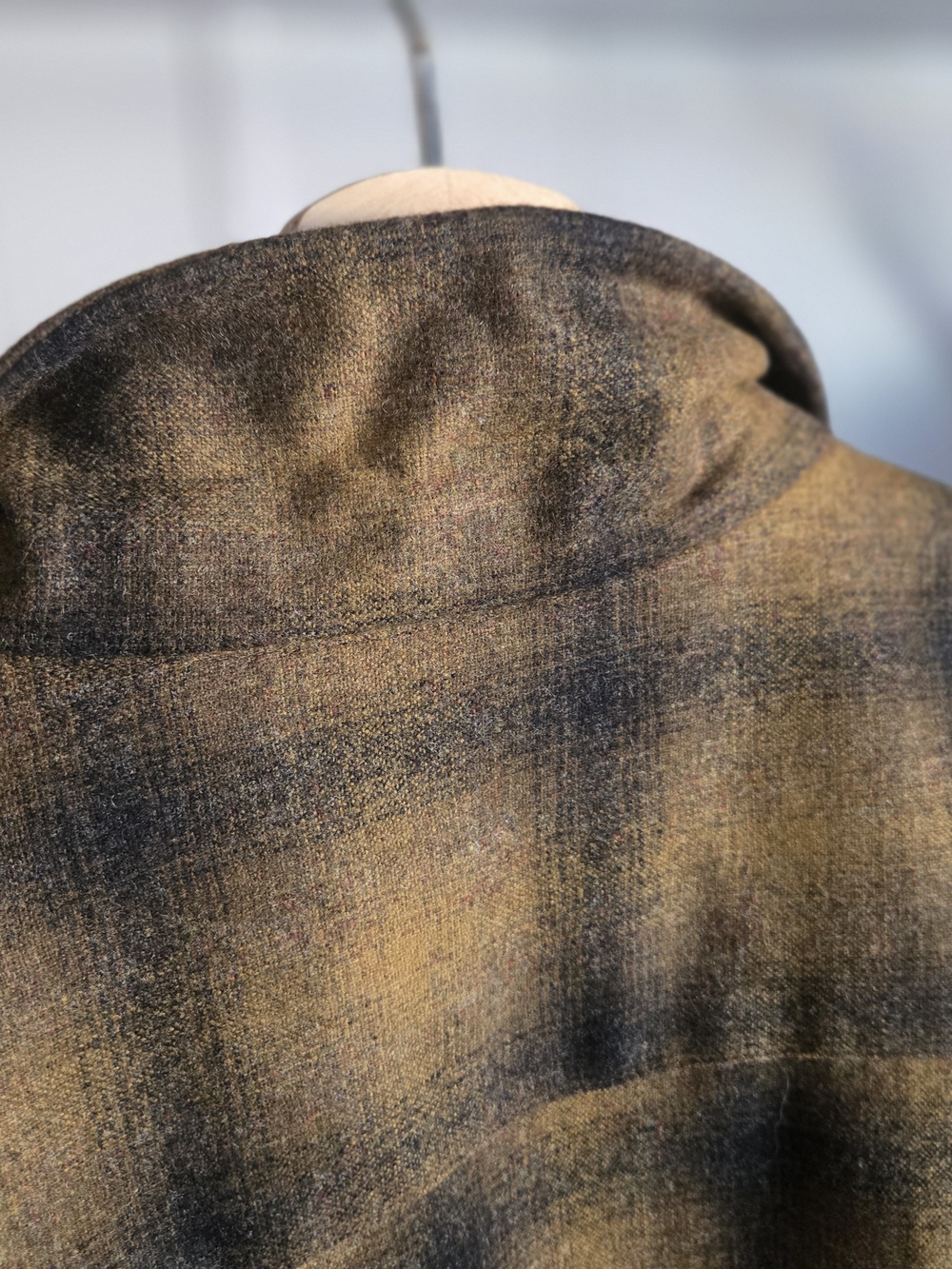 Pendleton Men's Olive Plaid Wool Jacket - Picture 8 of 14